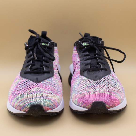 Nike Air Max Flyknit Racer Multi-Color Running Shoes DM9073-300 Women's Size 8.5 - Picture 2 of 8